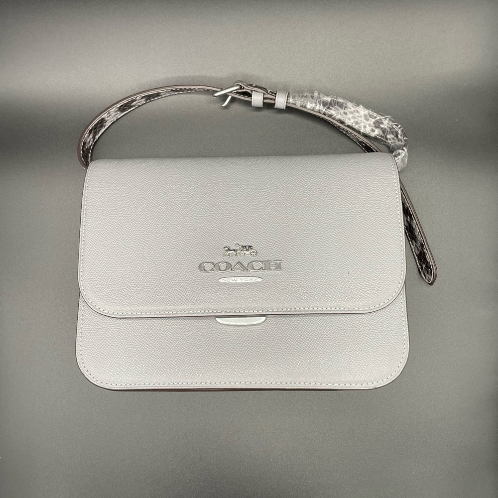 PRICE DROP!!Price Drop!! New Coach Brynn Flap Grey Crossbody